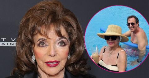 joan collins bathing suit st tropez photos