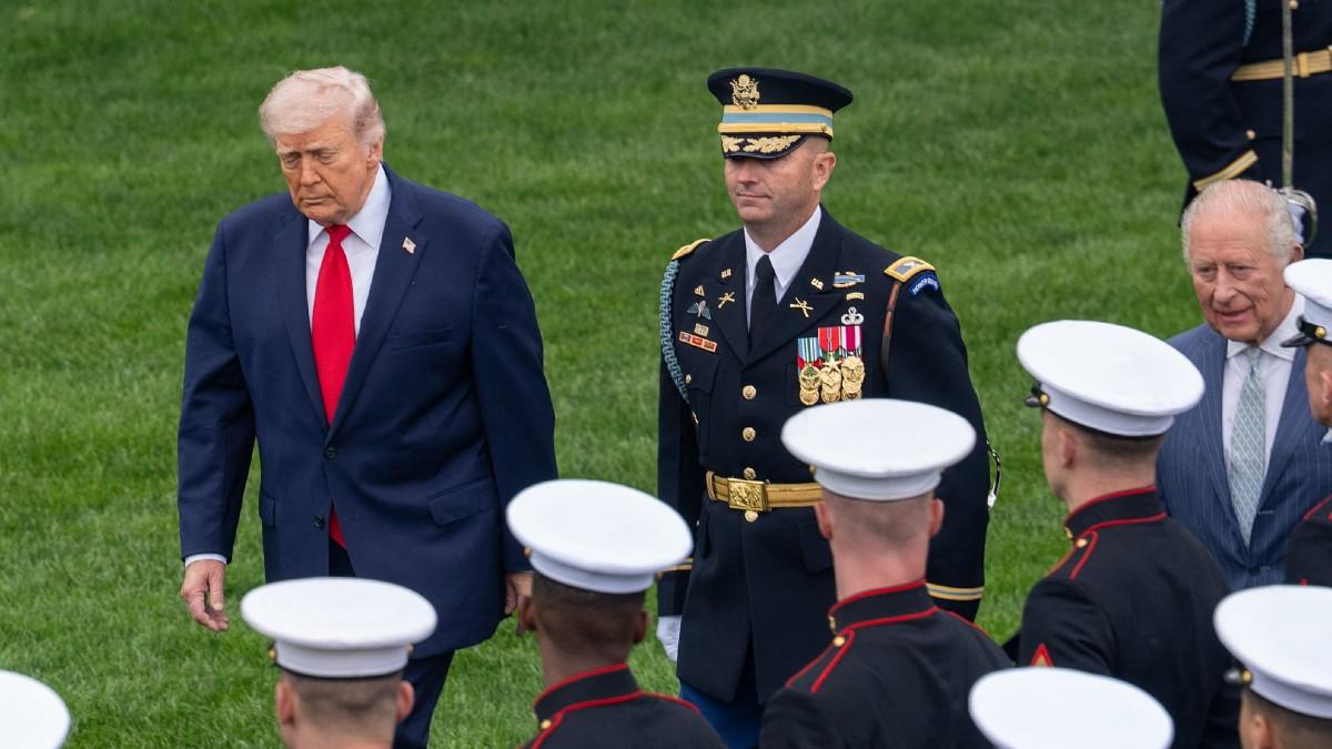 image of The president has reportedly worn protective gear before.
