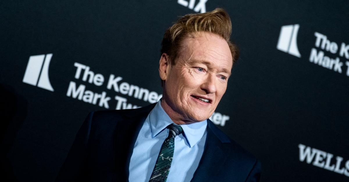 Image of Conan O'Brien allegedly stopped guests from calling 911 on Nick Reiner at his Christmas party.