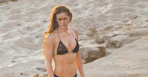 Actress Demi Moore On The Set On Charlie’s Angels 2