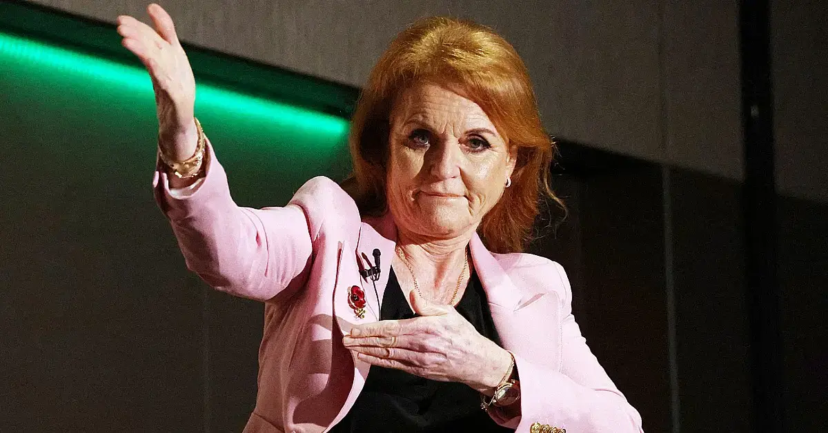 Image of Sarah Ferguson was also booted from Royal Lodge.