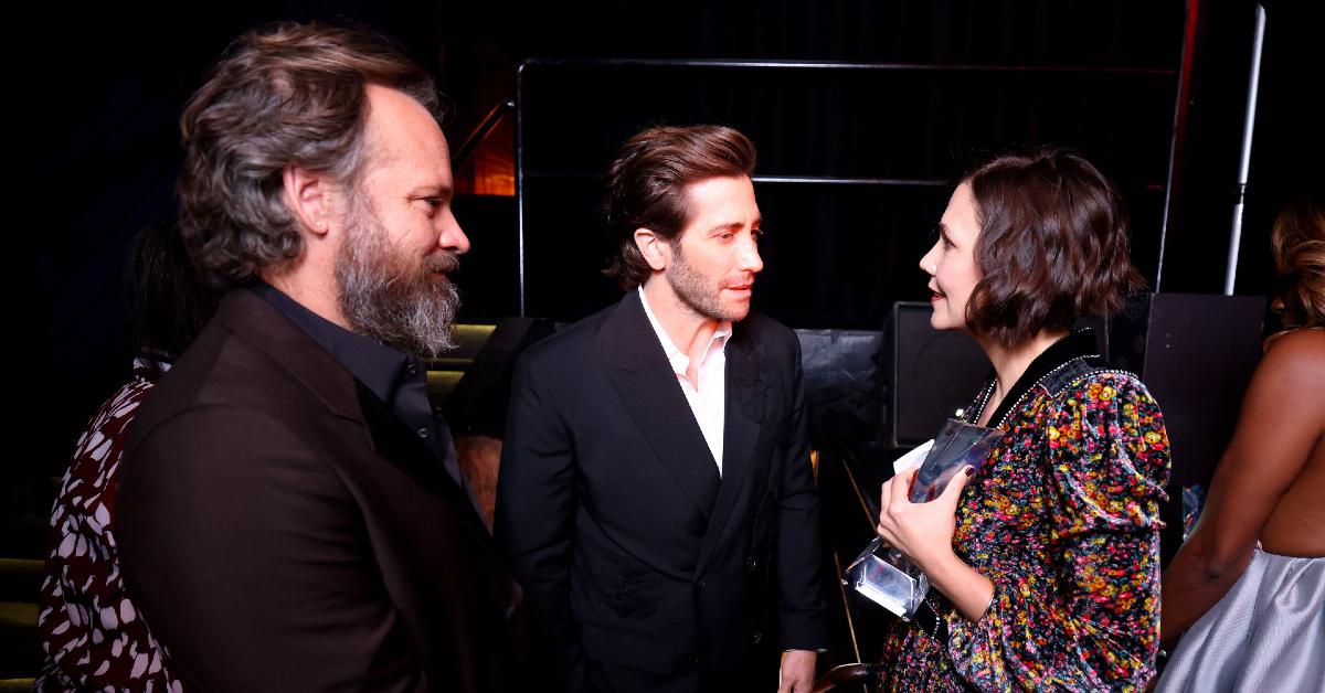 jake gyllenhaal attends hamilton awards in first public appearance since taylor swift released all too well