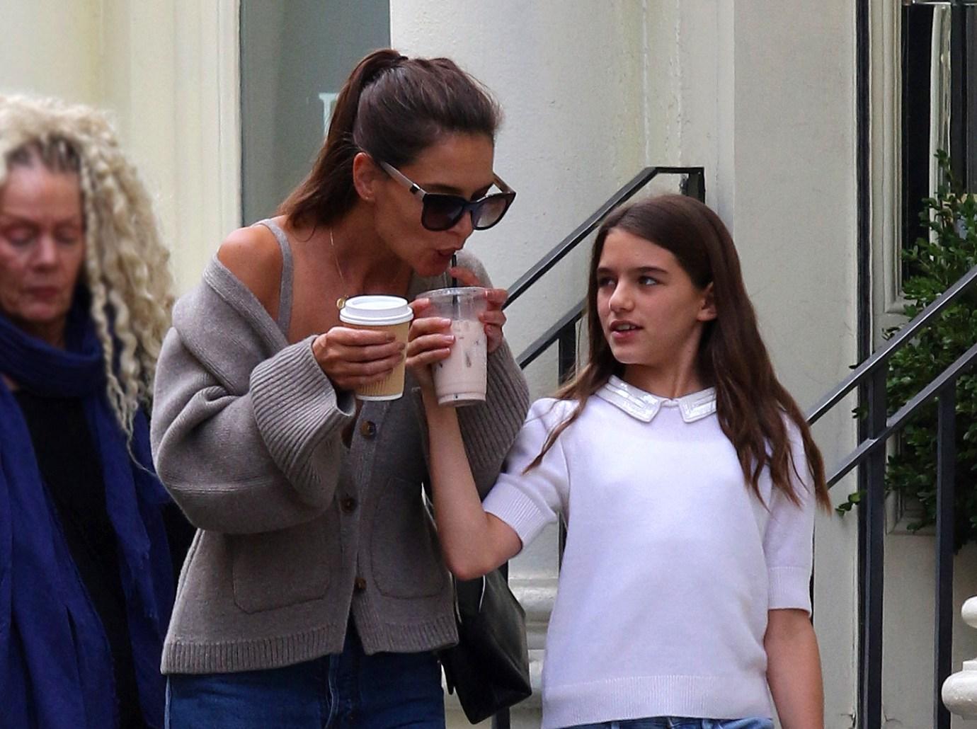 Suri Cruise Makes Rare Outing For Mom Katie Holmes Birthday