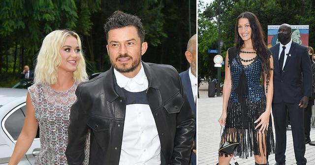 celebs attend louis vuitton parfum dinner