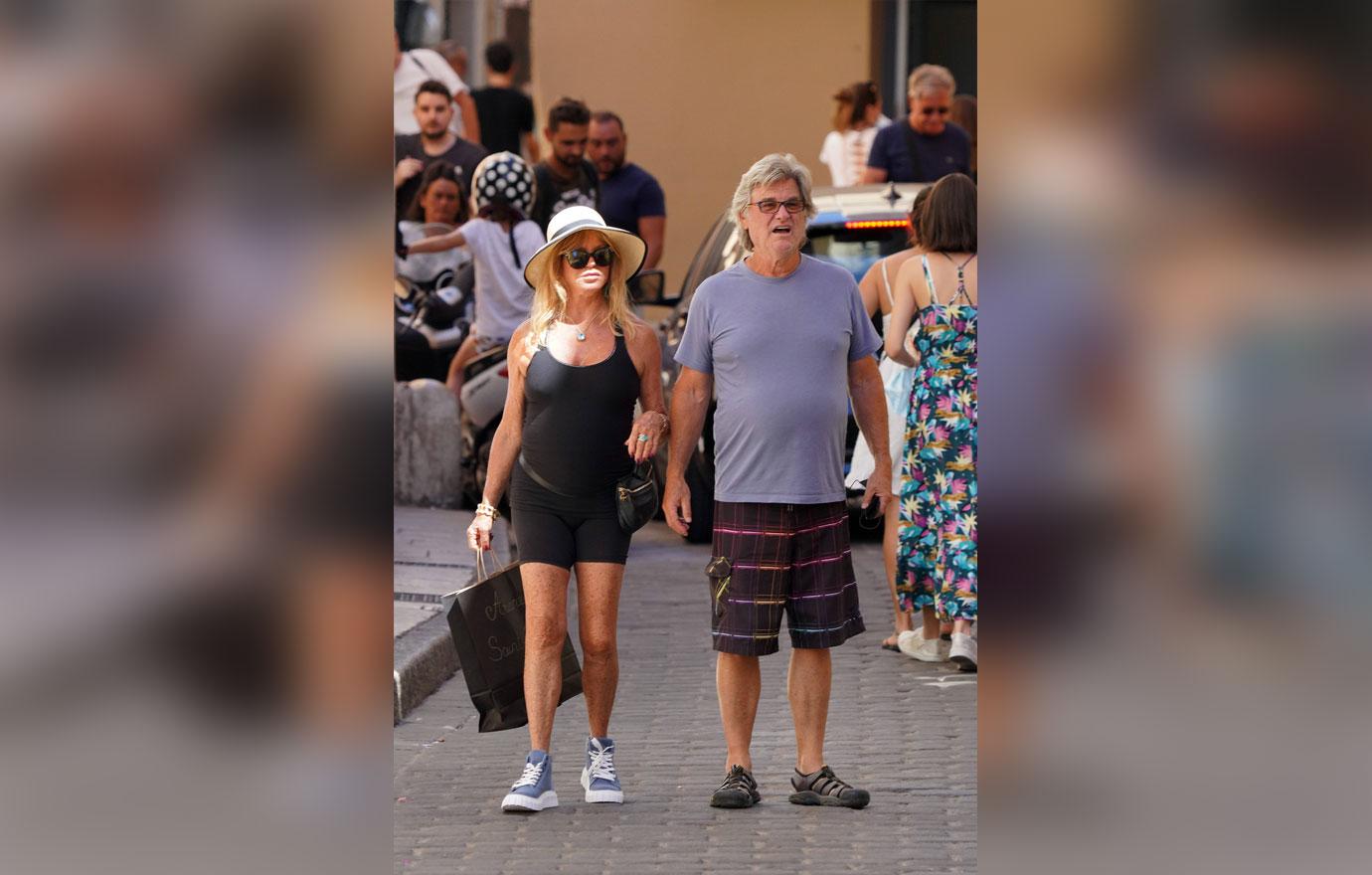 goldie hawn and kurt russell in st tropez