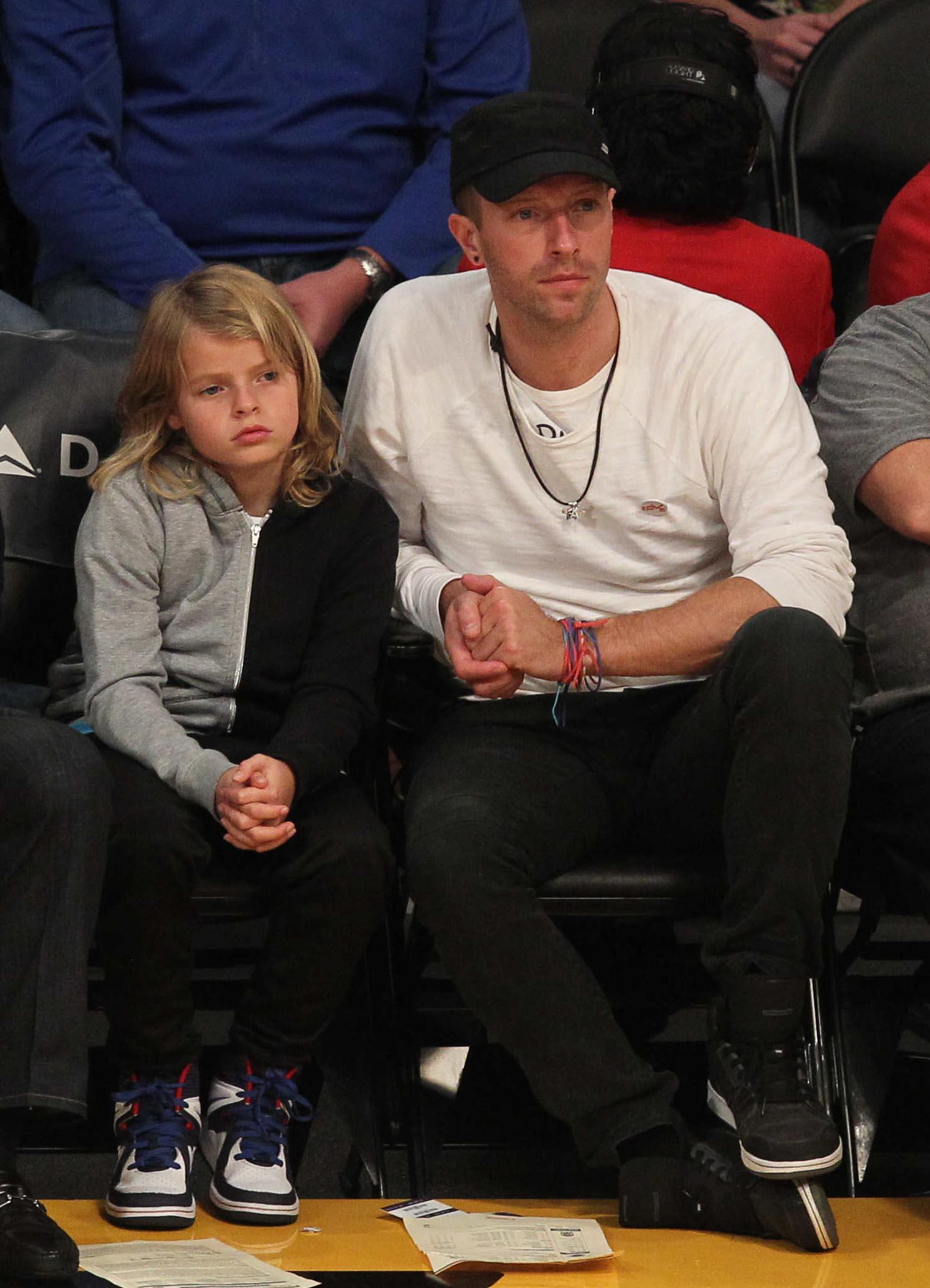 Chris and Moses Martin watch the Lakers lose again.