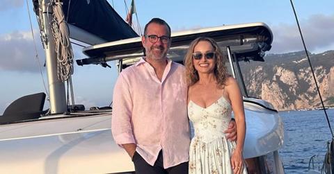 Photo of Giada De Laurentiis and Shane Farley