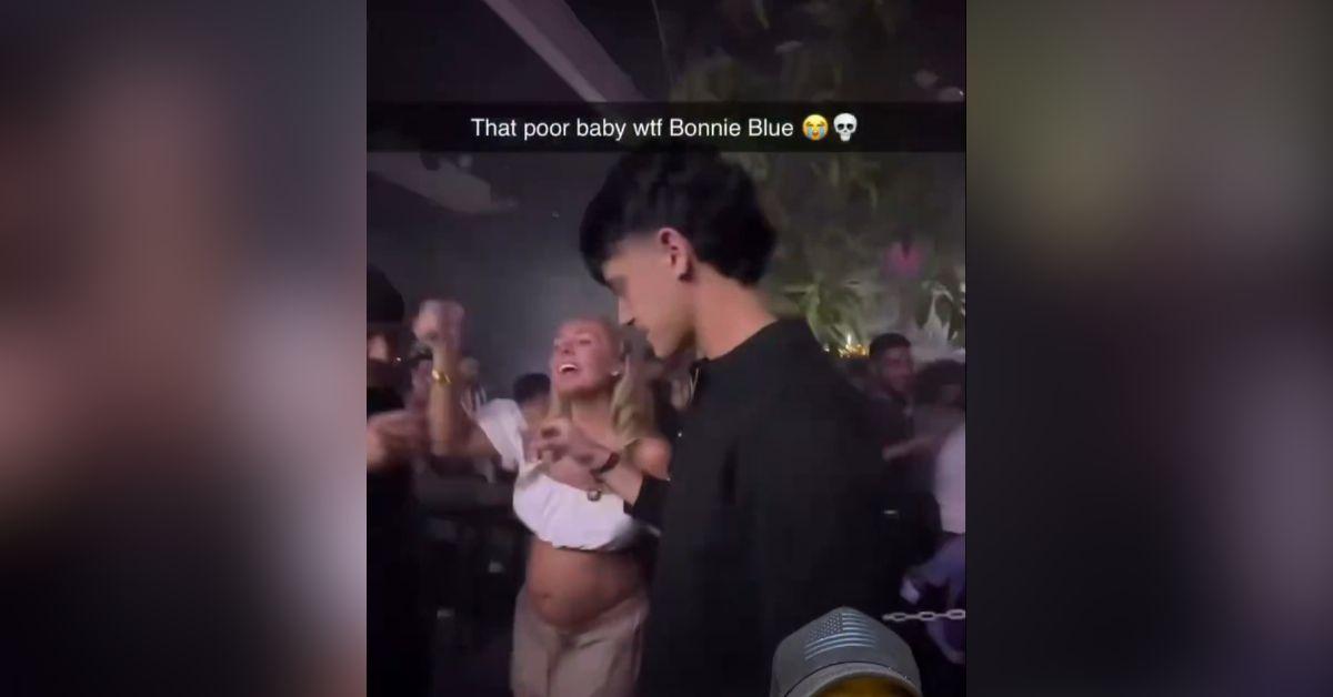 image of Social media users quickly questioned whether the influencer is actually expecting a baby.
