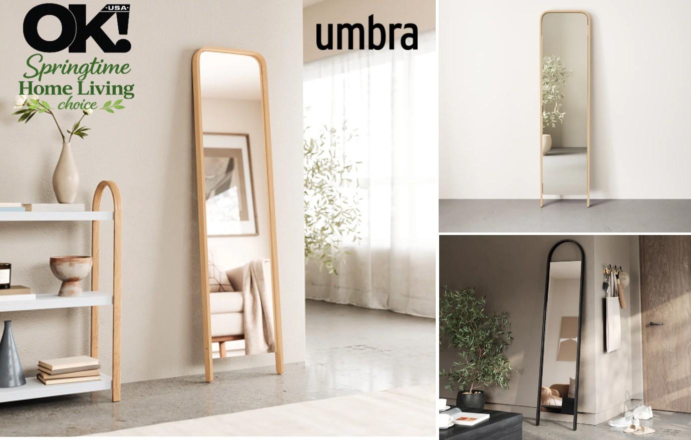umbra leaning mirror