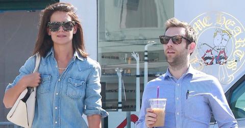 Katie Holmes enjoys a day shopping with a friend in Beverly Hills