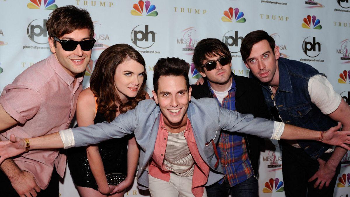 image of Cobra Starship broke up in 2015.