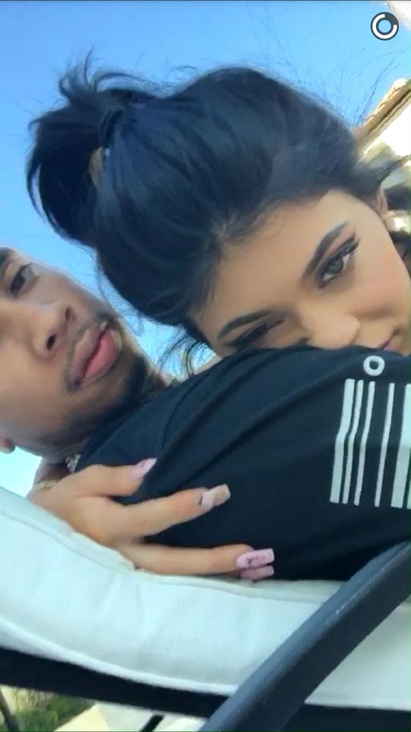 Tyga kylie jenner snapchat5