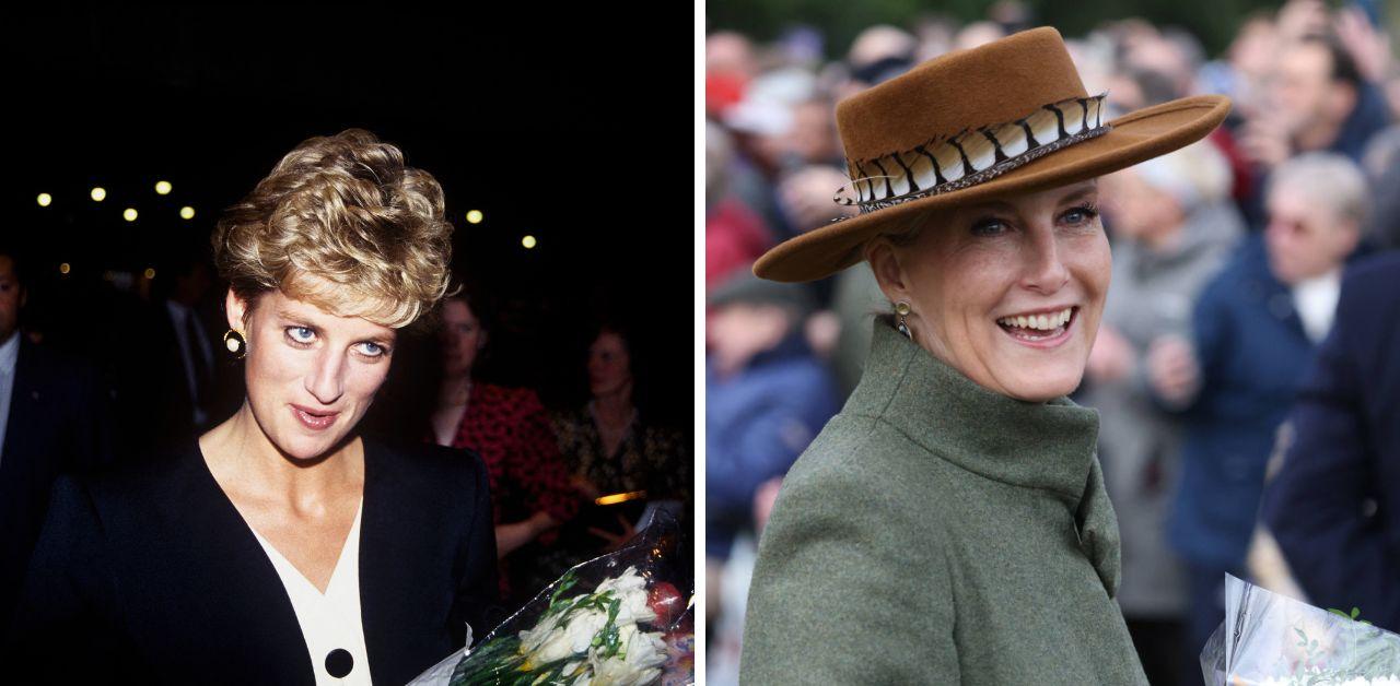 princess diana left sophie wessex crying calling goody two shoes