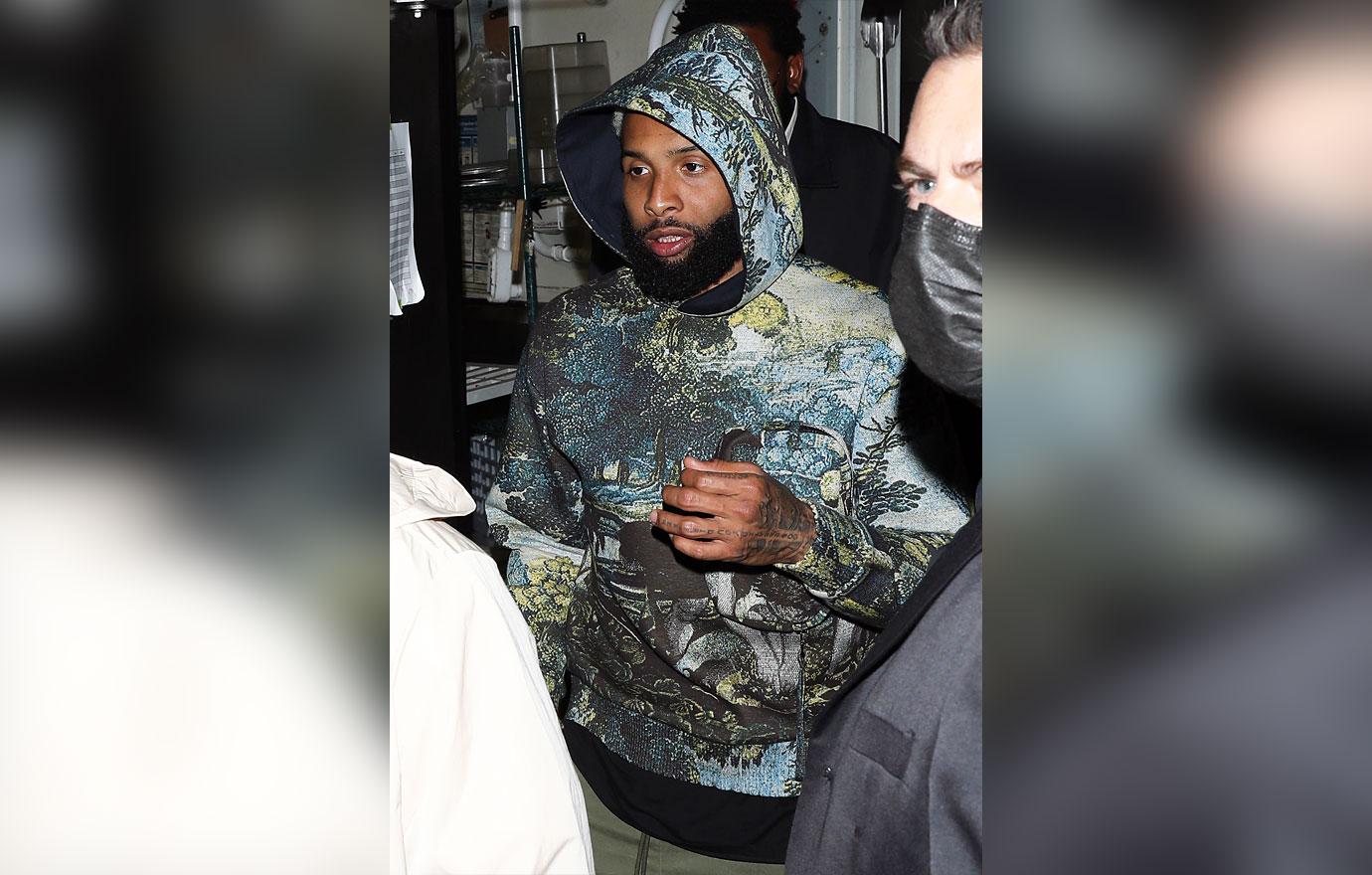 Kim Kardashian, Odell Beckham Jr. Ask Usher for Super Bowl Tickets