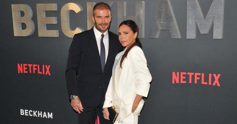 Composite photo of David Beckham and Victoria Beckham.