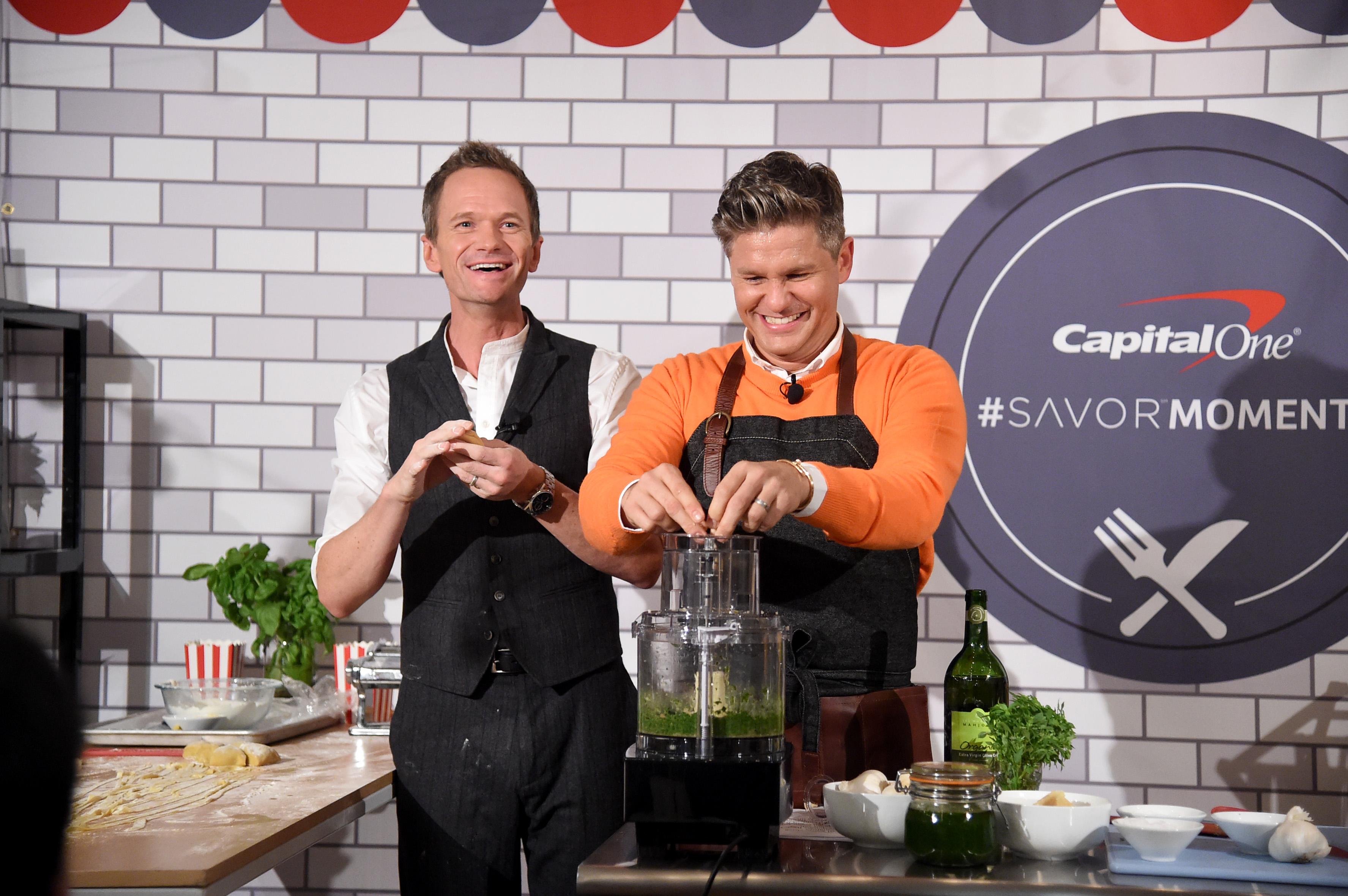 Capital One Celebrates The Launch Of The New Savor Credit Card With Neil Patrick Harris And David Burtka