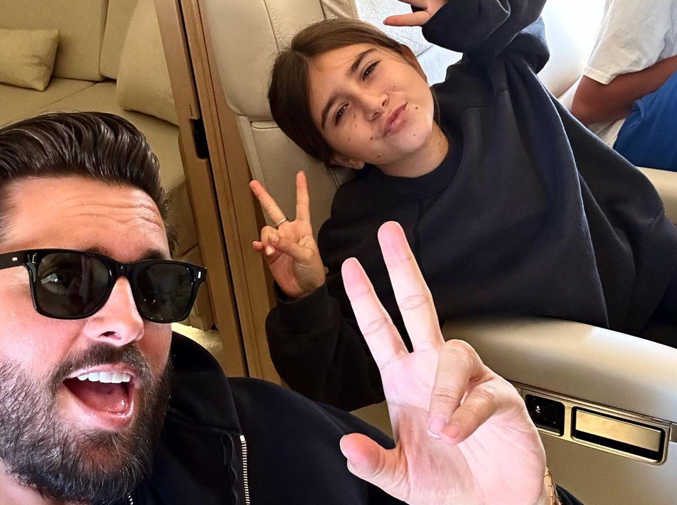 Kourtney Kardashian Snubs Scott Disick In Father's Day Post For Travis