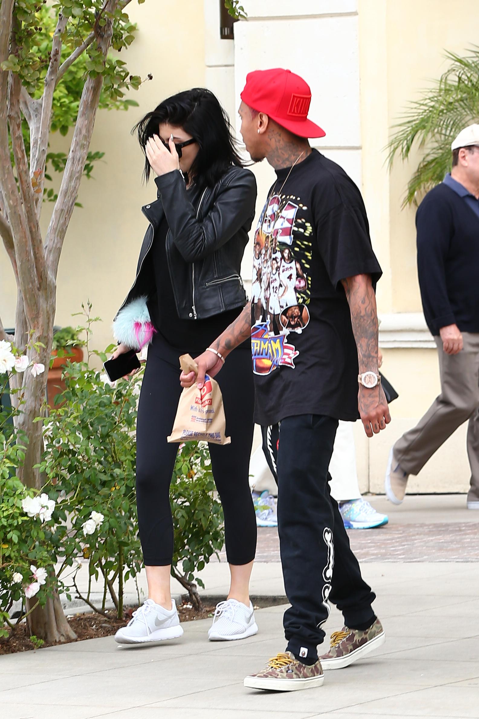 Kylie Jenner and Tyga pair up for a trip to Rite Aid