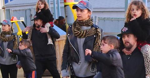 nicole richie joel madden sparrow harlow family fun day