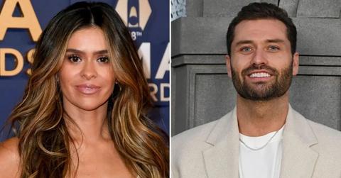 Split photo of Taylor Frankie Paul and Dakota Mortensen