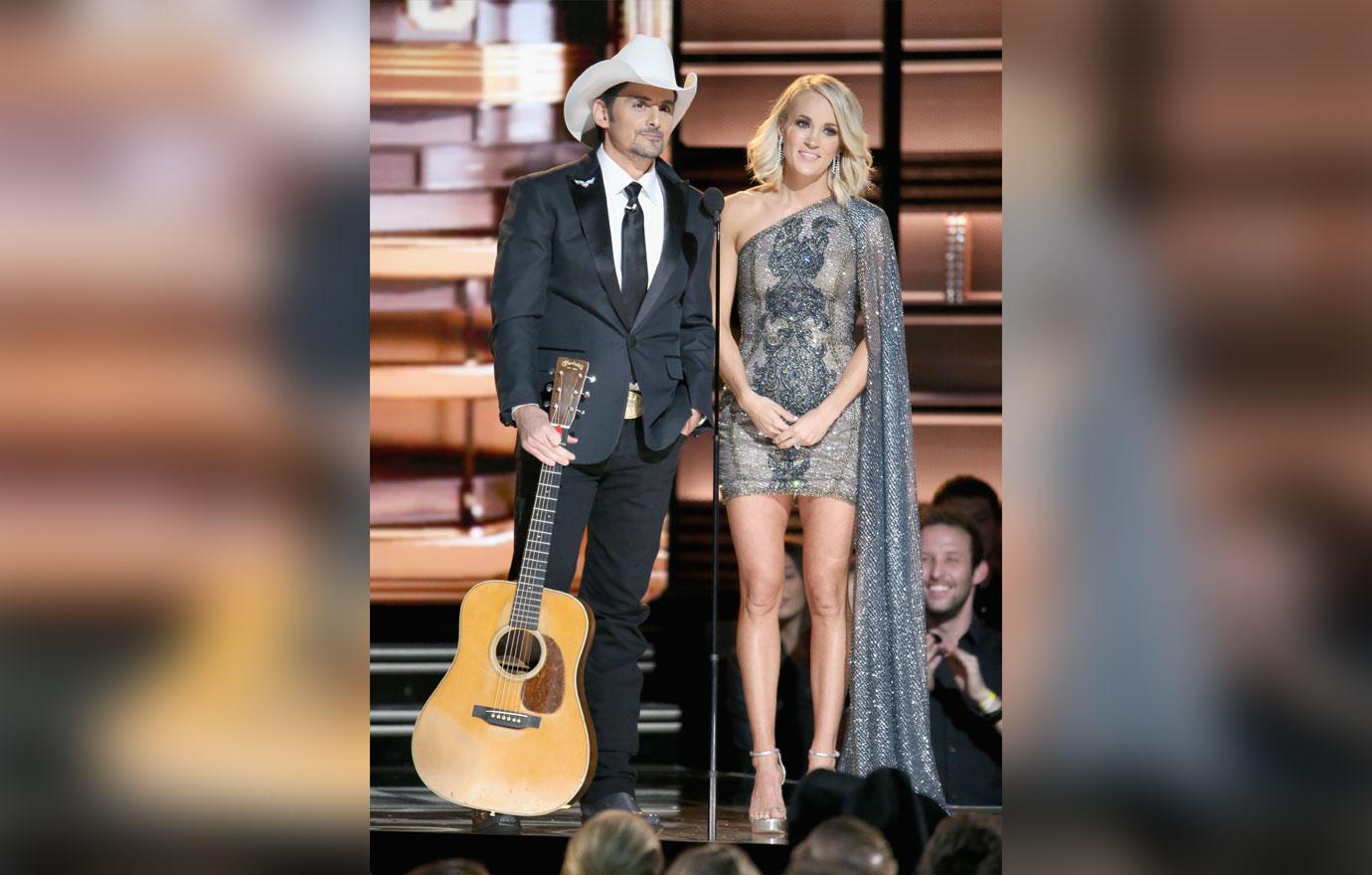 cma awards brad paisley carrie underwood las vegas shooting 07