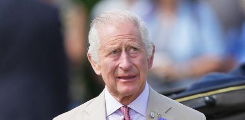 king charles works all day long until am