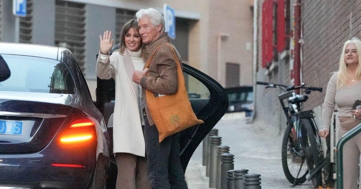Photo of Richard Gere and Alejandra Silva