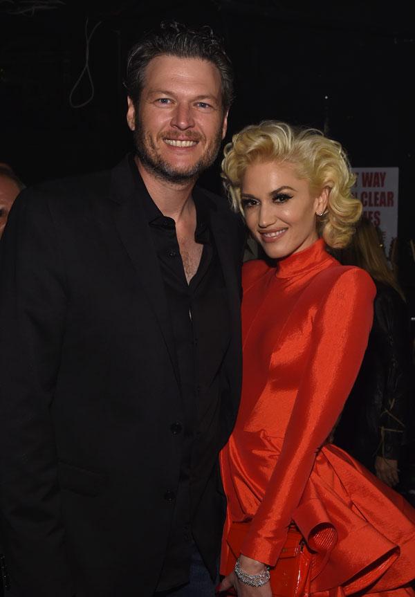 Gwen Stefani Blake Shelton Dating PDA Pre Grammy Dinner