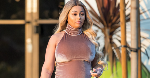 Blac chyna pregnant rob kardashian split h