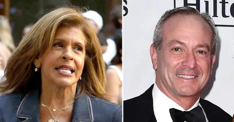 Photo of Hoda Kotb and a picture of Joel Schiffman.