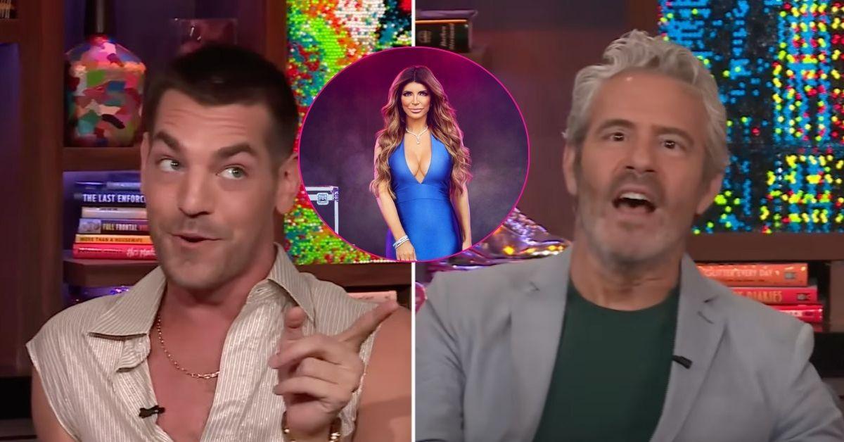 Composite photo of Matt Rogers, Teresa Giudice and Andy Cohen