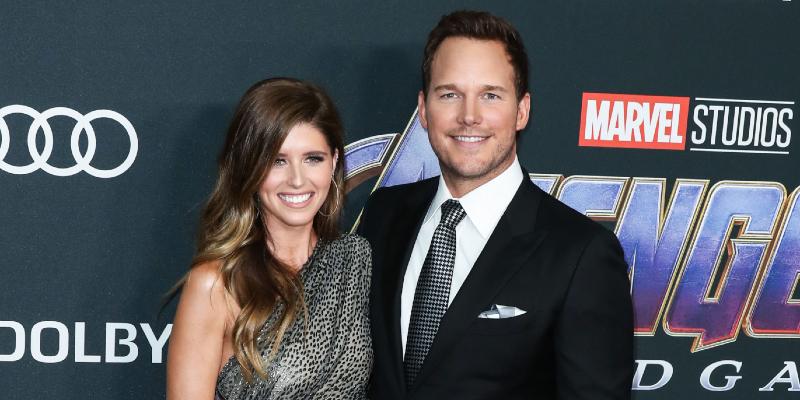 Katherine Schwarzenegger and Chris Pratt on the red carpet