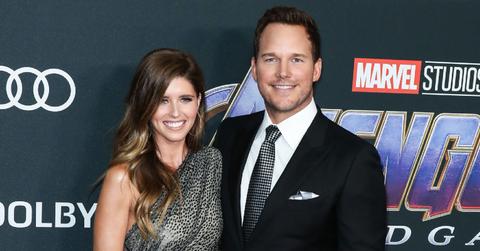 Katherine Schwarzenegger and Chris Pratt on the red carpet
