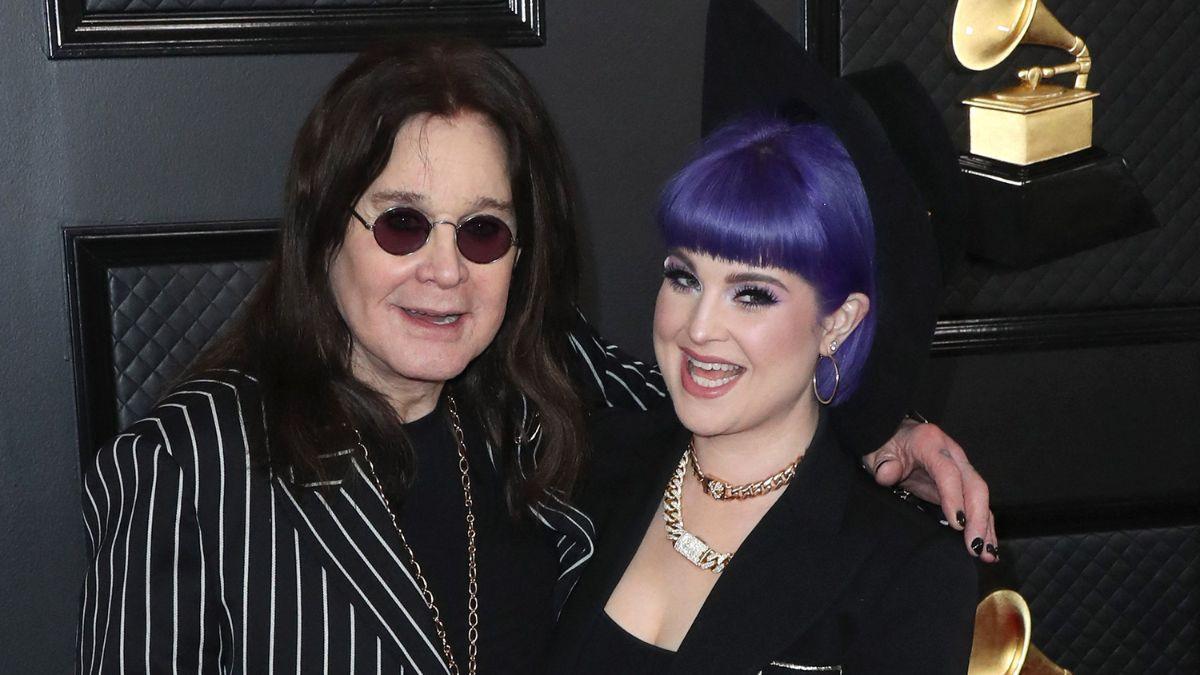photo of Ozzy and Kelly Osbourne