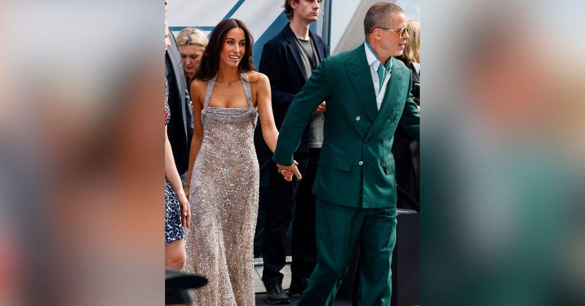 image of A source shared that Brad Pitt is 'very grateful to have Ines in his life.'