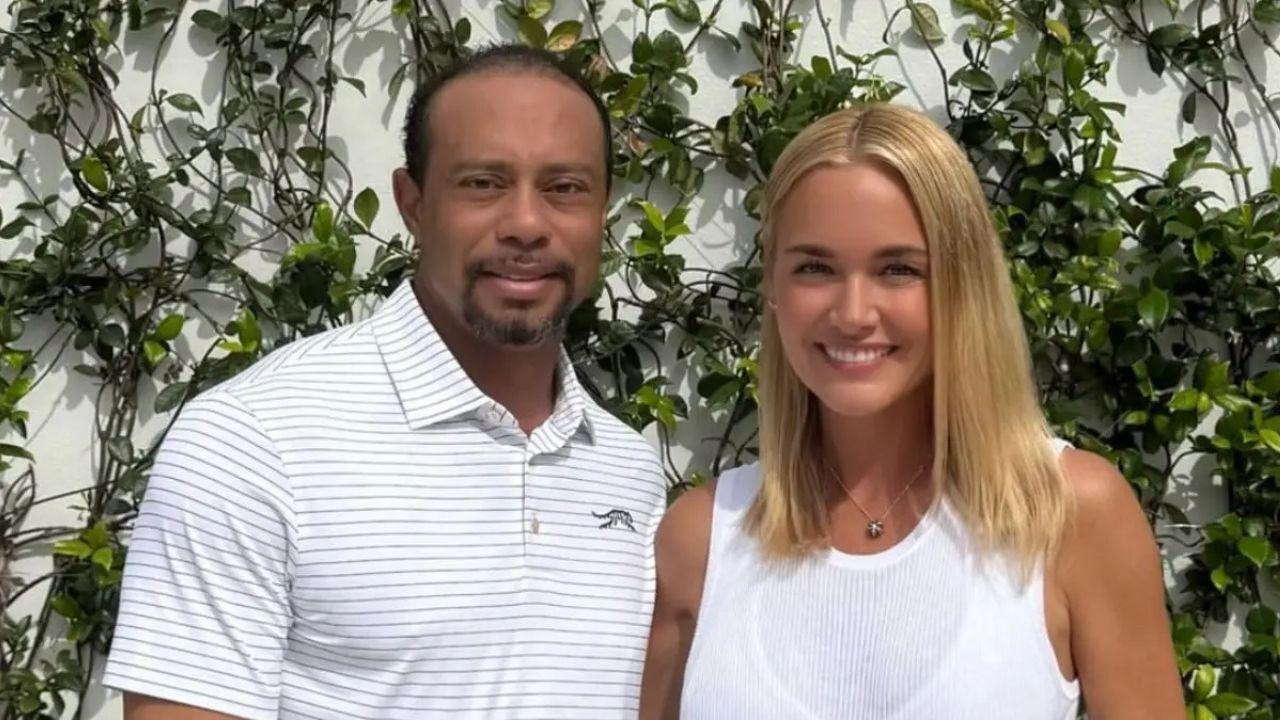 image of tiger woods and Vanessa trump