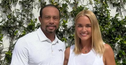 image of tiger woods and Vanessa trump