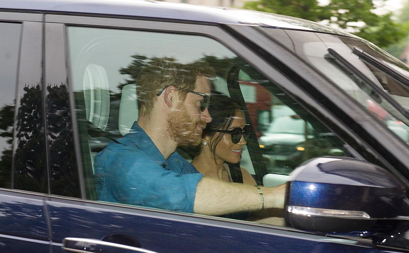 meghan markle prince harry return kensington palace after wedding pics 01