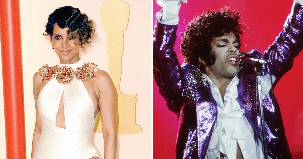 Composite photo of Halle Berry and Prince