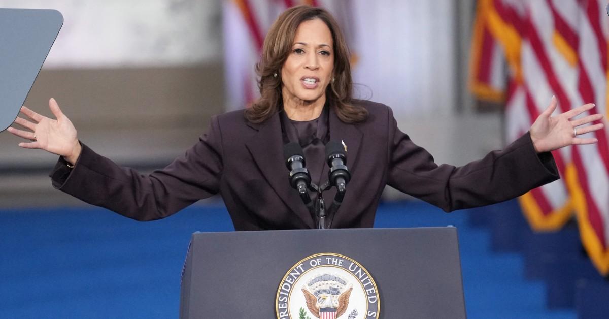 kamala harris concession speech mega