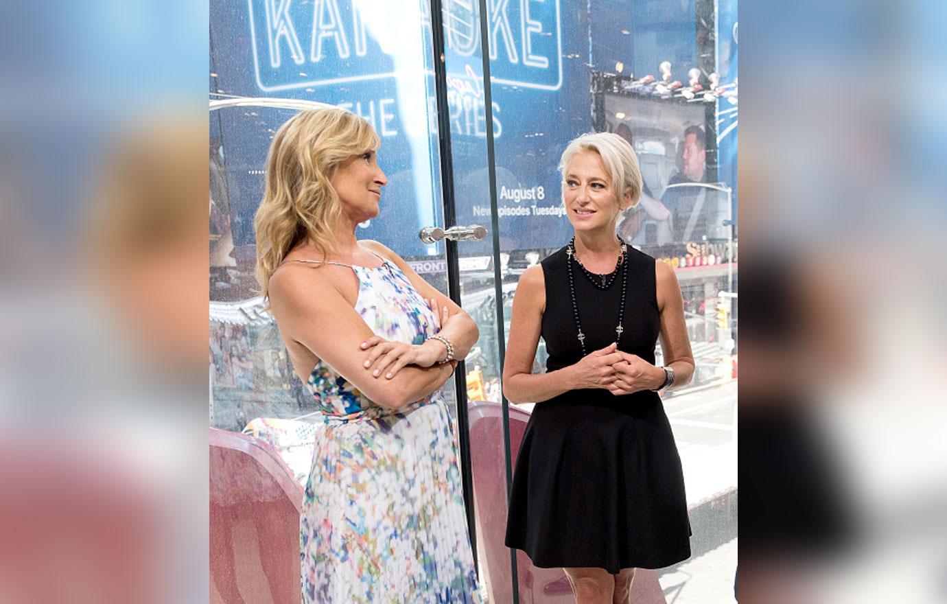 Dorinda Medley and Sonja Morgan Visit &#8220;Extra&#8221;