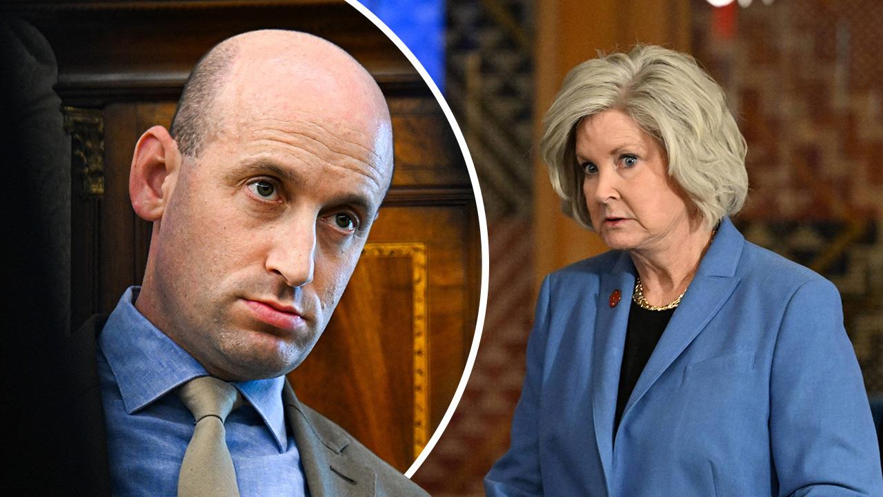 Image of Matthews said that while Wiles is 'complicit' in the Trump administration she isn't 'crazy' like Miller.