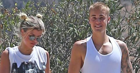 Justin Bieber & Sofia Richie Out For A Hike