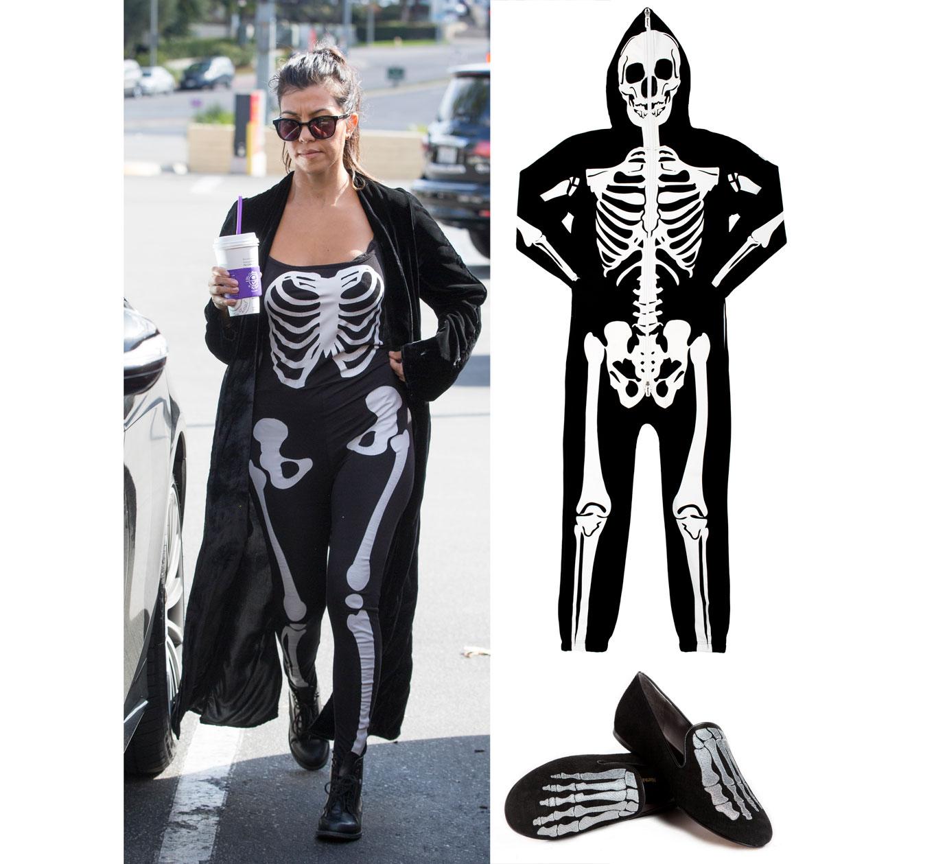 Kourtney Kardashian treats Penelope to a Halloween day at Color Me Mine