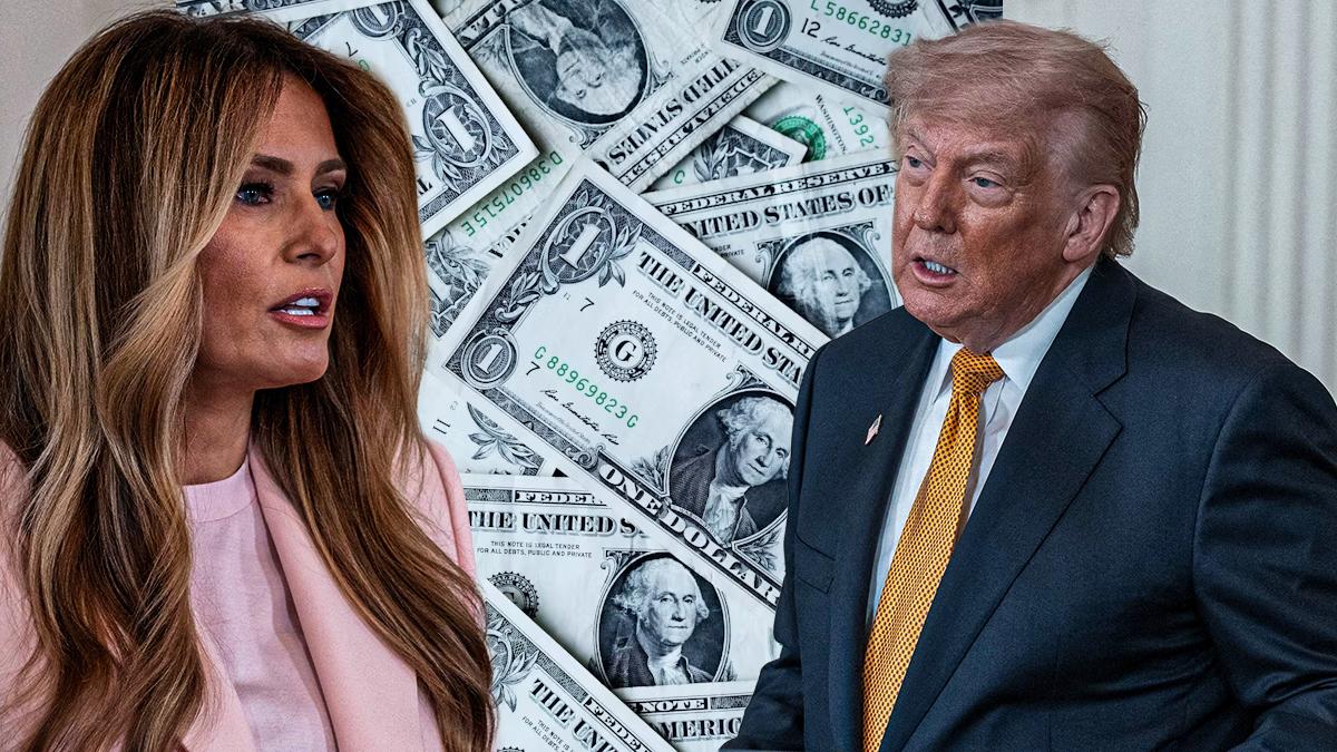 Photo of Donald and Melania Trump