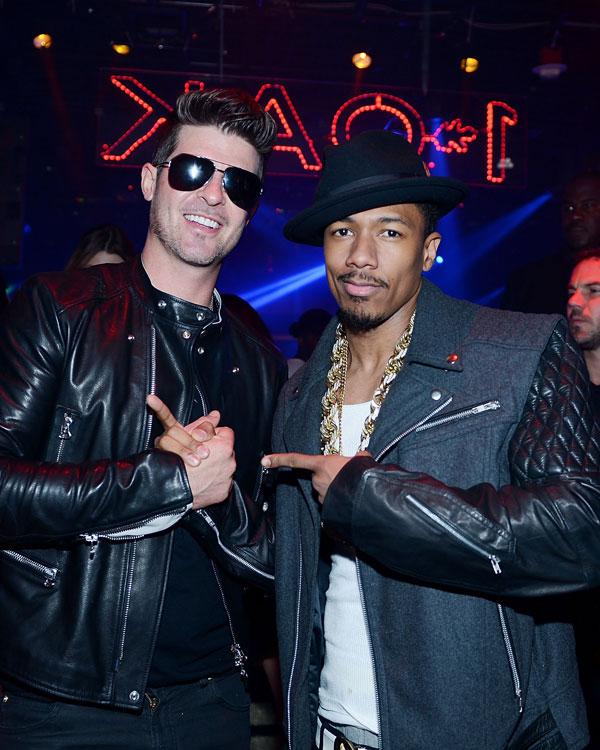 Nick cannon robin thicke