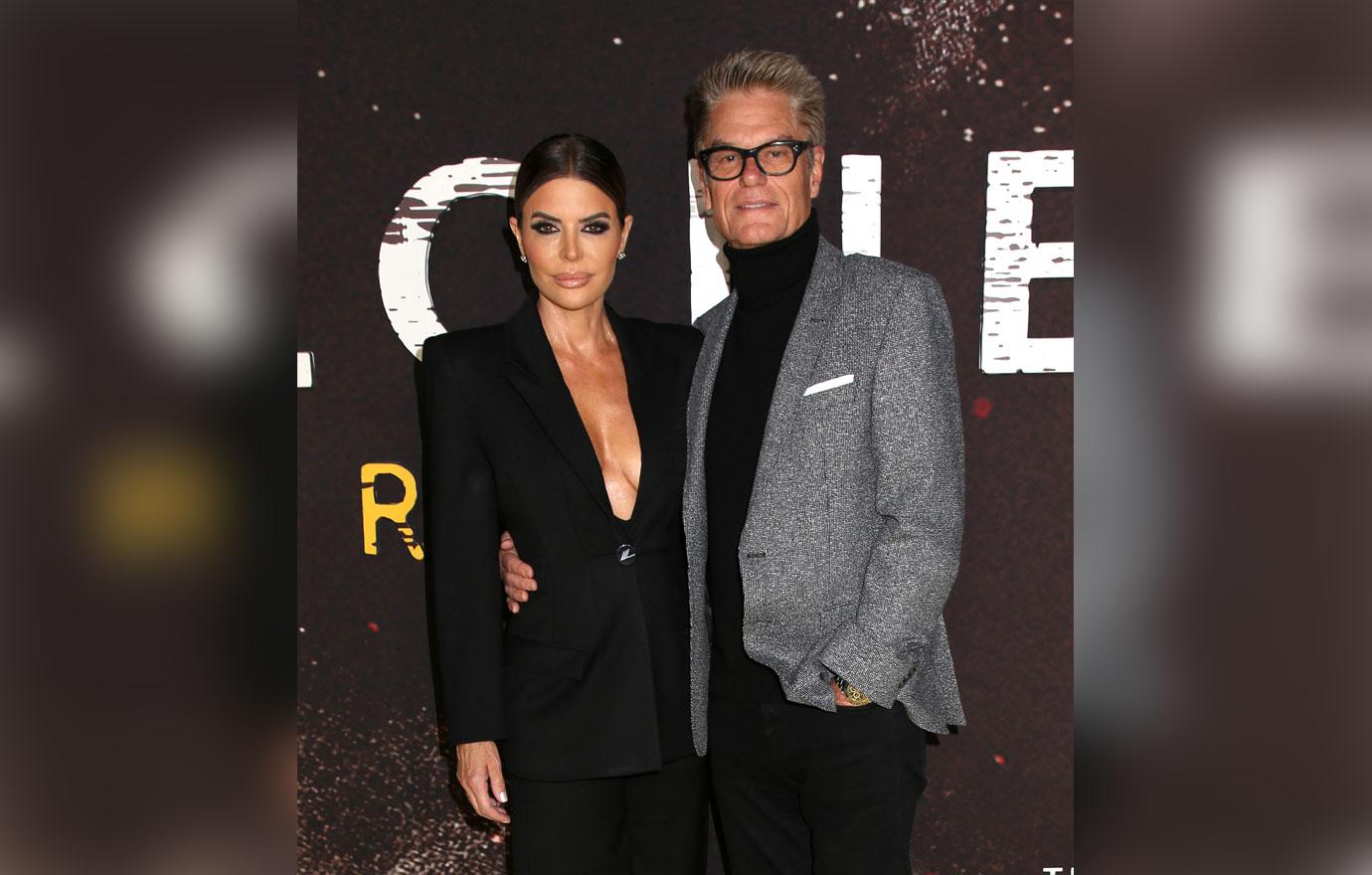 Lisa Rinna & Harry Hamlin Show Off PDA During Date