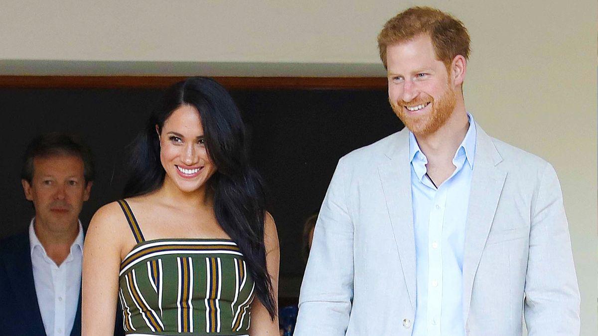 image of prince harry and meghan markle