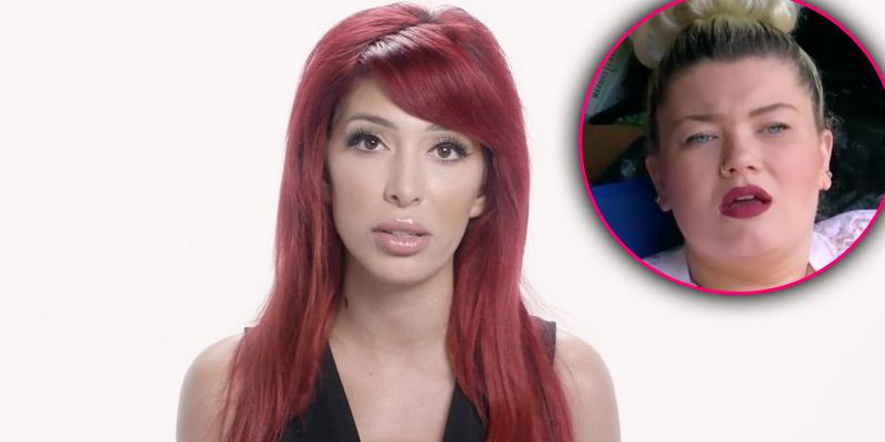 Amber portwood pregnant diss farrah abraham twitter