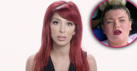 Amber portwood pregnant diss farrah abraham twitter